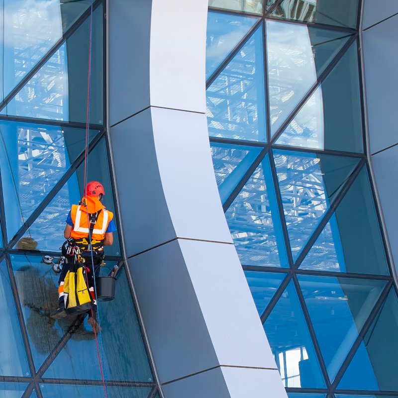 lavagem de vidro em altura SP