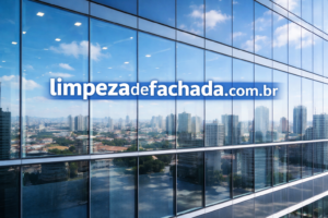 Limpeza fachada de vidros Mooca SP